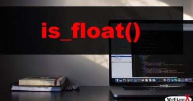 PHP is_float