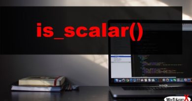 PHP is_scalar