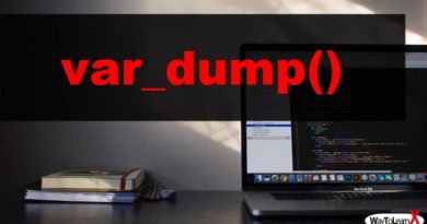 PHP var_dump