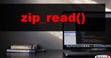 PHP zip_read