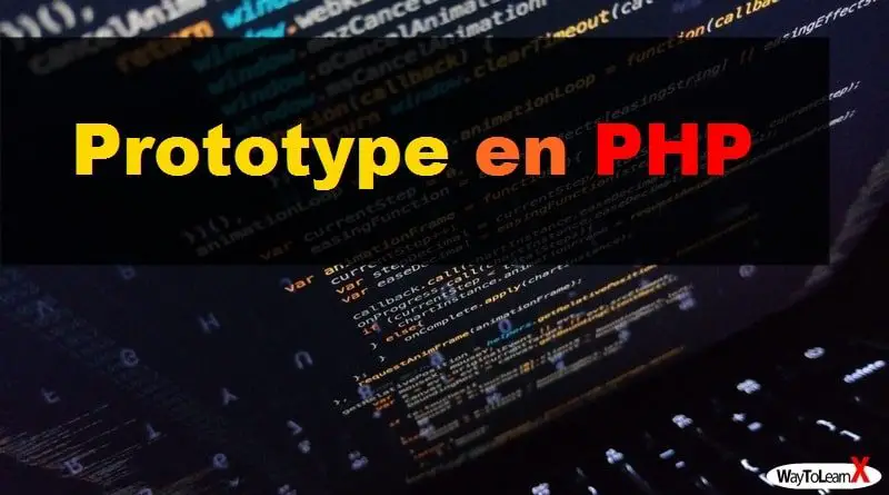 Prototype en PHP