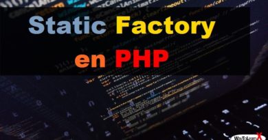 Static Factory en PHP