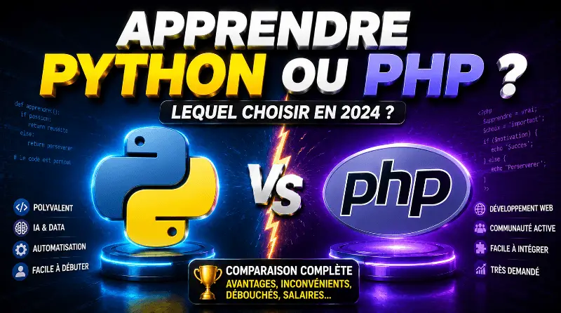 apprendre-python-ou-php
