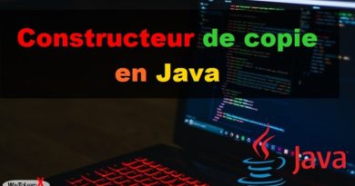 Constructeur de copie en Java