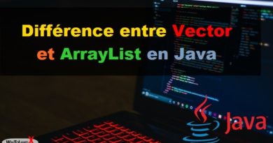Différence entre Vector et ArrayList en Java