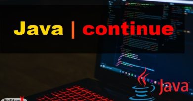 Java - continue