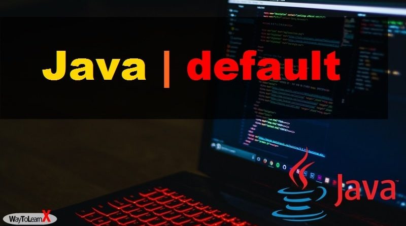 Java - default