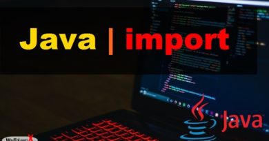 Java - import