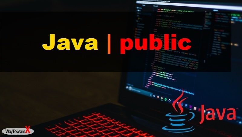 Java public
