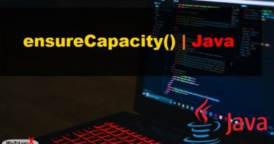 La méthode ensureCapacity en Java - Les collections