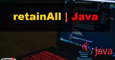 La méthode retainAll en Java - Les collections