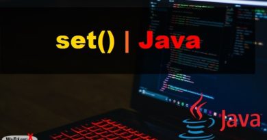 La méthode set en Java - Les collections