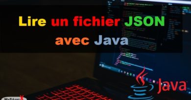 Lire un fichier JSON avec Java