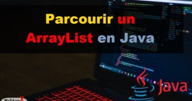 Parcourir un ArrayList en Java