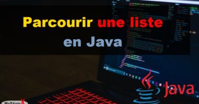 Parcourir une liste en Java