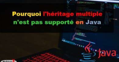 Pourquoi l'héritage multiple n'est pas supporté en Java