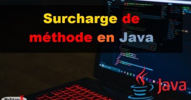 Surcharge de méthode en Java