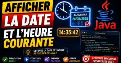 afficher-la-date-et-lheure-courante-en-java