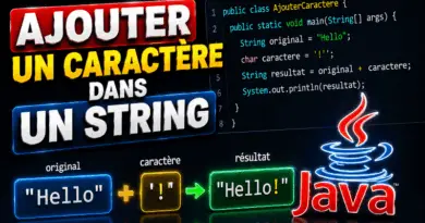 ajouter-un-caractere-dans-un-string-en-java