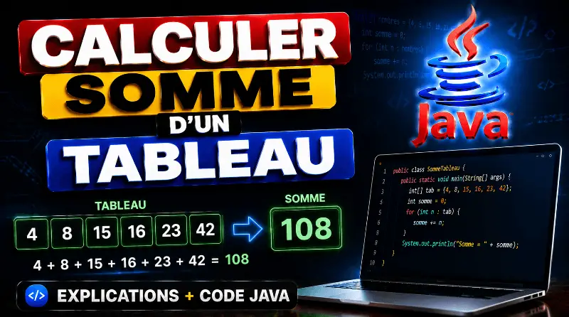 calculer-la-somme-dun-tableau-en-java