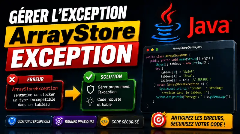 comment-gerer-lexception-arraystoreexception-en-java