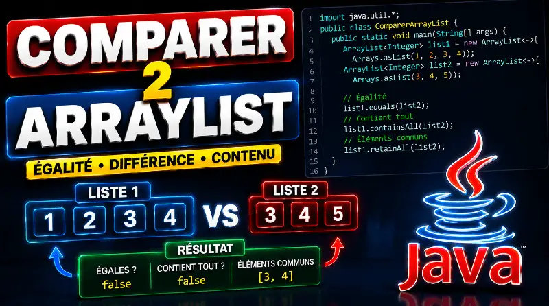 comparer-deux-arraylist-en-java