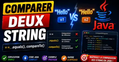 comparer-deux-string-en-java