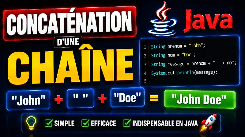 concatenation-dune-chaine-de-caractere-en-java