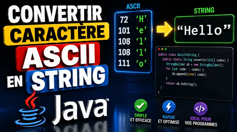 convertir-un-caractere-ascii-en-un-string-en-java