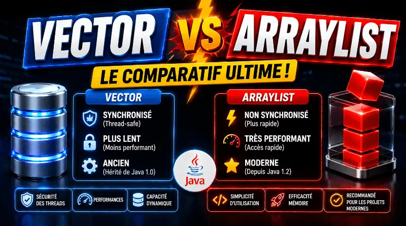 difference-entre-vector-et-arraylist-en-java