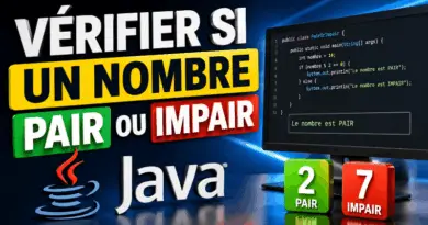 verifier-si-un-nombre-est-pair-ou-impair-java