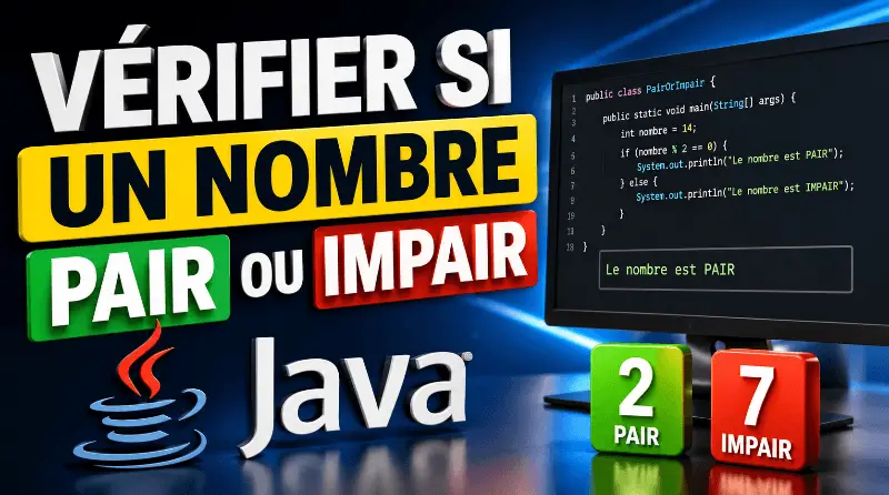verifier-si-un-nombre-est-pair-ou-impair-java