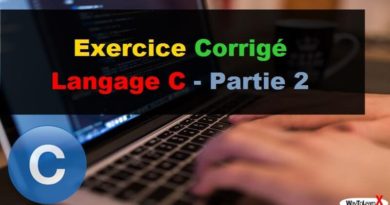 Exercice Corrigé Langage C - Partie 2