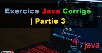 Exercice Java Corrigé Partie 3