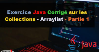 Exercice Java Corrigé sur les Collections - Arraylist - Partie 1