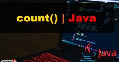 Java Stream count