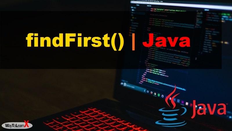 Java Stream findFirst
