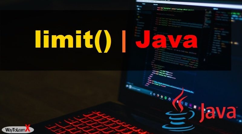 Java Stream limit
