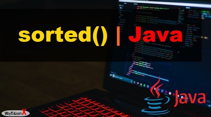Java Stream sorted