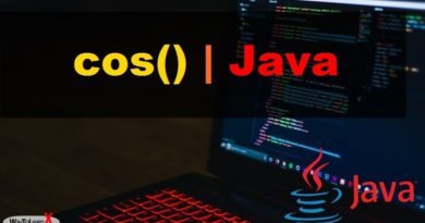 Java cos