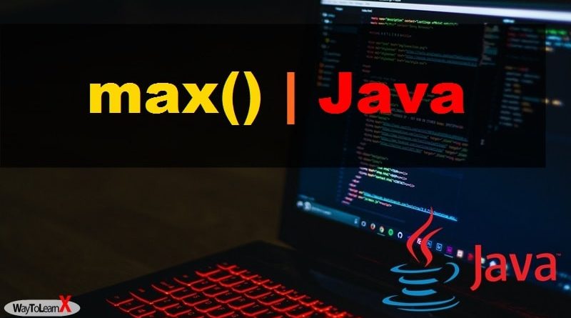 Java max