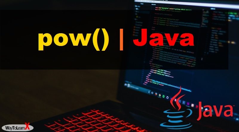 Java pow