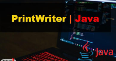 PrintWriter - Java