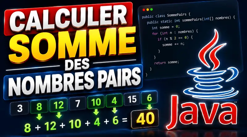 calculer-la-somme-des-nombres-pairs-en-java
