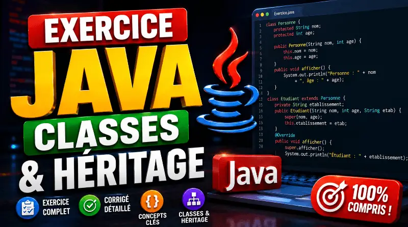 exercices-corriges-java-les-classes-et-lheritage