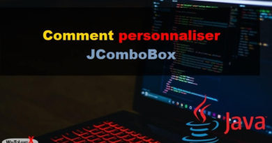 Comment personnaliser JComboBox