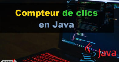Compteur de clics en Java