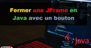Fermer une JFrame en Java avec un bouton