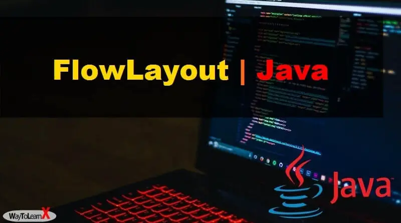FlowLayout Java swing