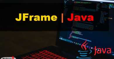 JFrame Java Swing